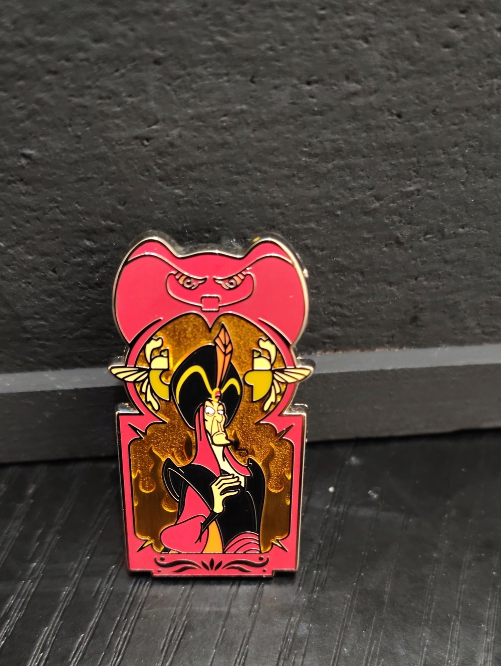 Disney villain Jafar Burgundy and Gold Mystery Box